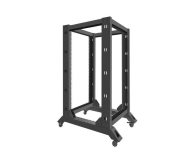 LANBERG Stojąca 19" 22U 600x800mm Open Rack (czarna) - 455667 - zdjęcie 6